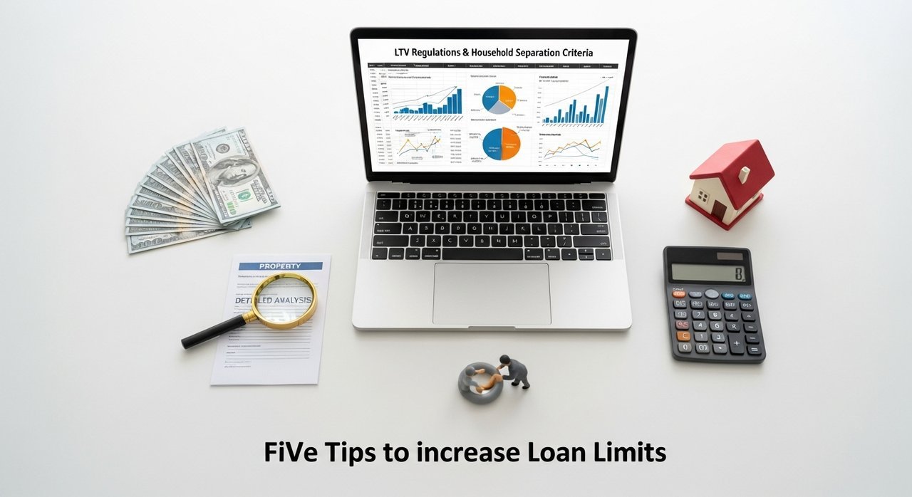 LTV 규제에서 세대분리 기준 정리, 대출 한도 높이는 5가지 비법