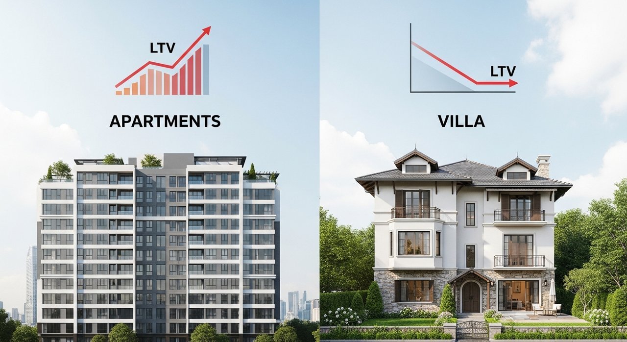 빌라 LTV는 왜 다를까? 아파트와 빌라 LTV 차이가 나는 이유 4가지