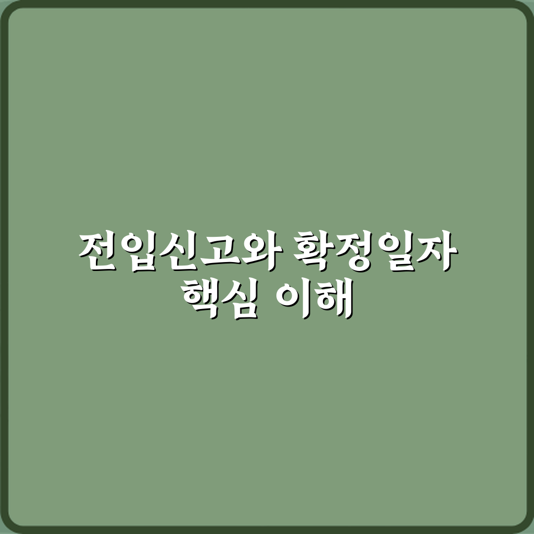 담보대출에서 전입신고와 확정일자의 역할 체험기, 직접 겪어보니